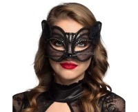 Lace eye mask Cat deluxe