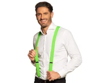Suspenders Basic neon green