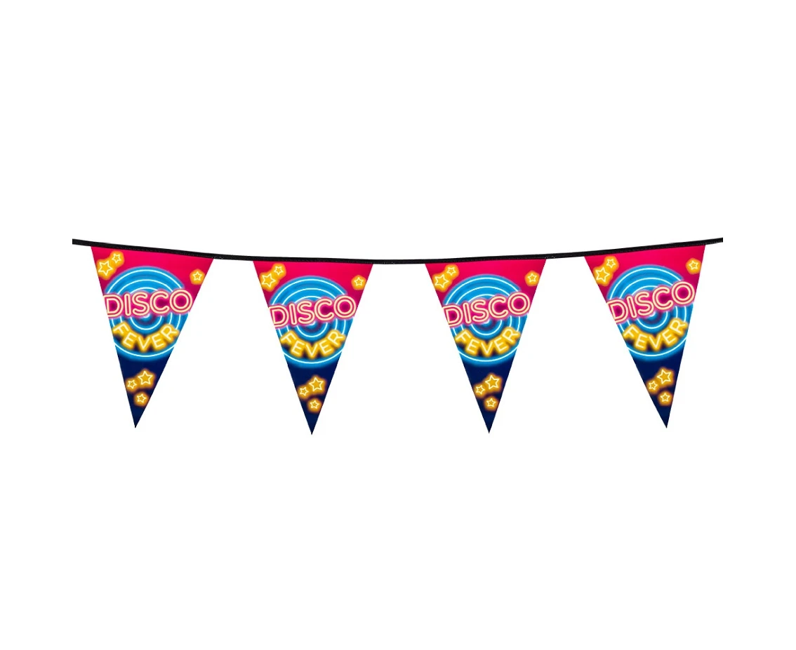 Garland DISCO FEVER, 30 x 20 cm., 6 m.