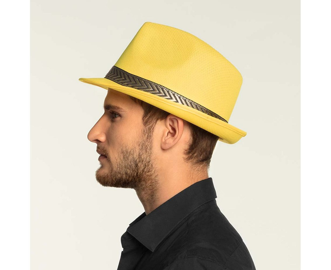 Hat Funky yellow