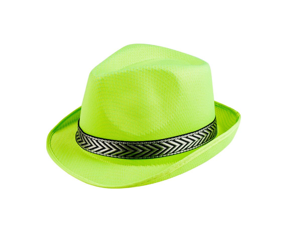 Hat Funky neon green