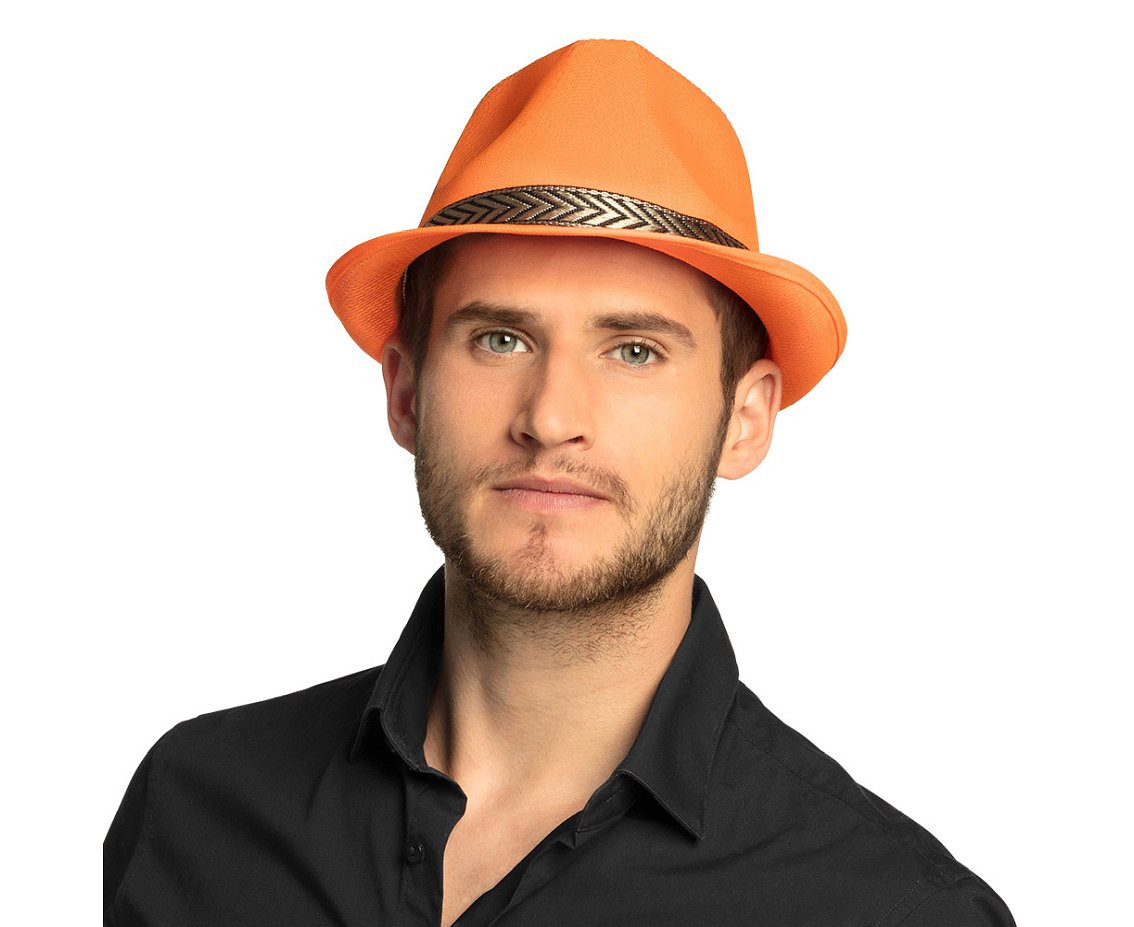 Hat Funky neon orange