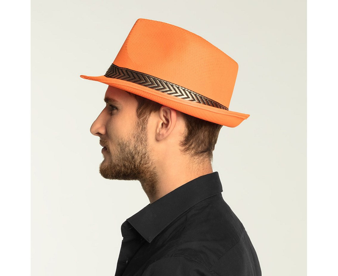 Hat Funky neon orange