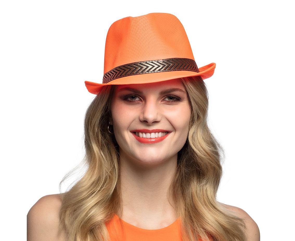 Hat Funky neon orange