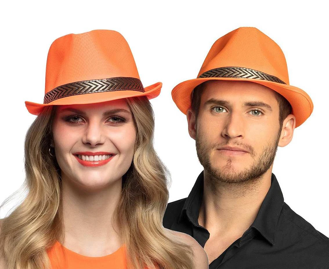 Hat Funky neon orange