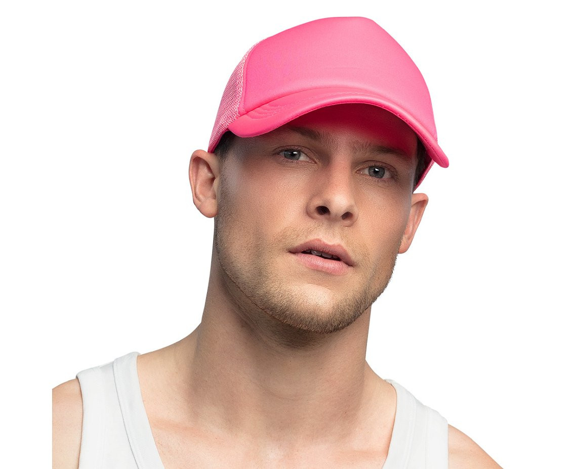 Cap Neon pink (adjustable)