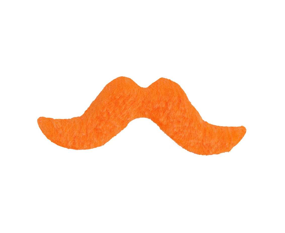 Moustaches 5 neon colours, 5 pcs