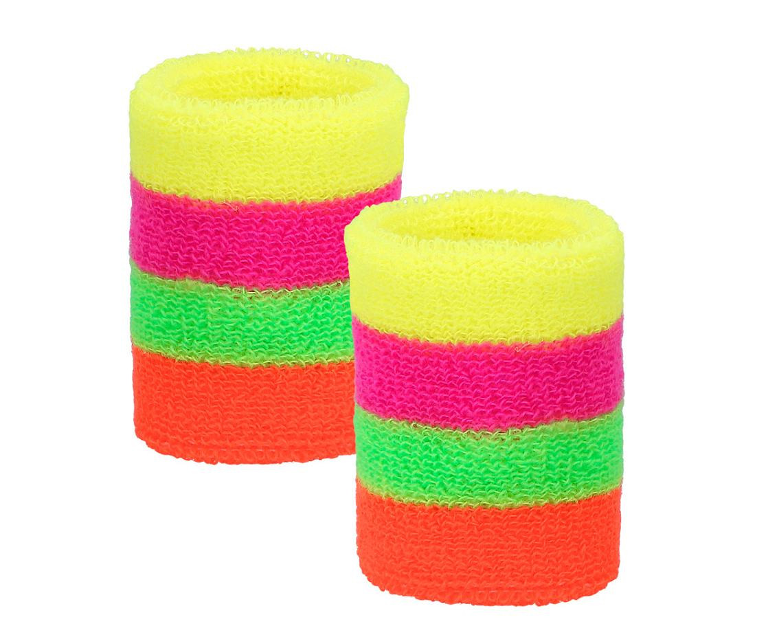 Set 3 Sweatbands neon