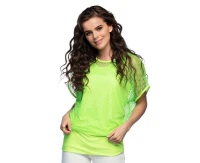 Fishnet top neon green (M/L)