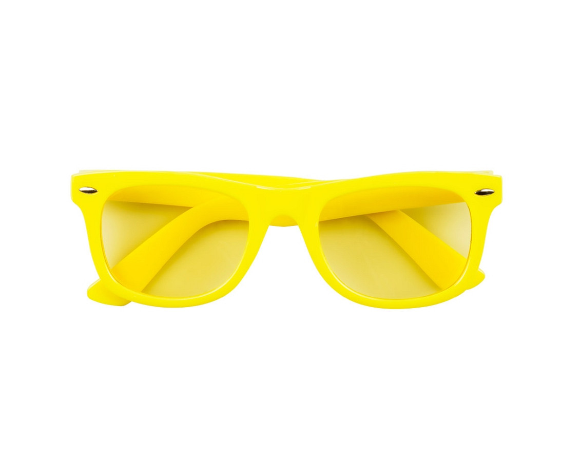 Party Dance glasses, neon yellow