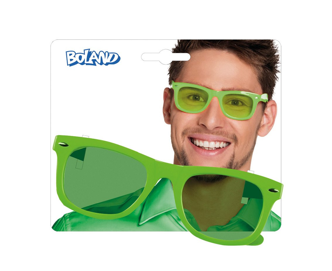 Party glasses Dance neon green