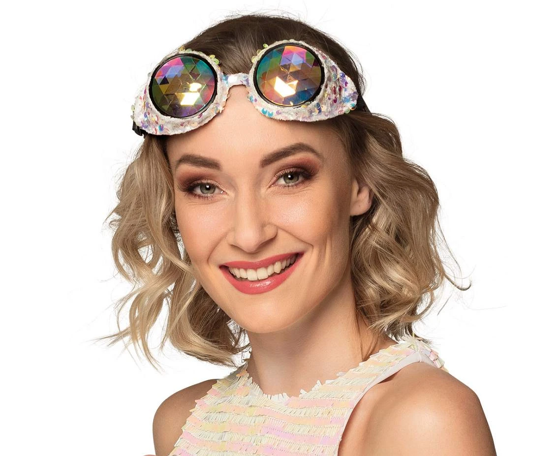 Mirage party glasses, silver