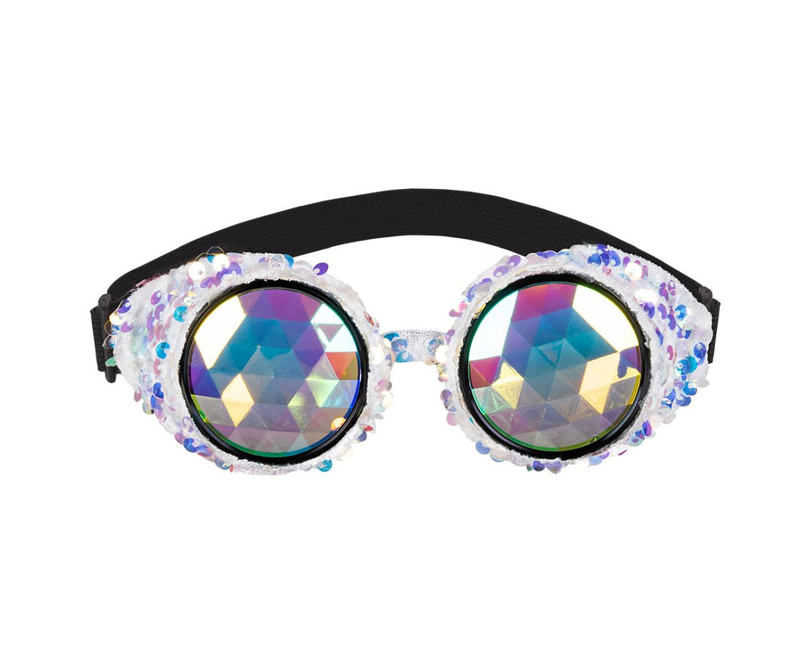 Mirage party glasses, silver