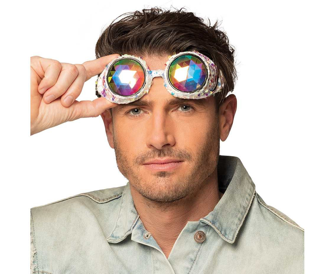 Mirage party glasses, silver