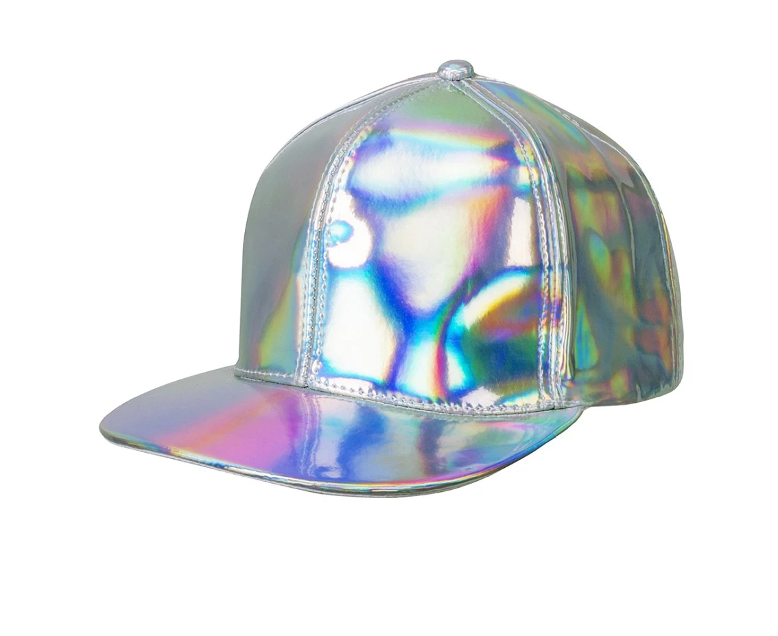 Holographic baseball cap