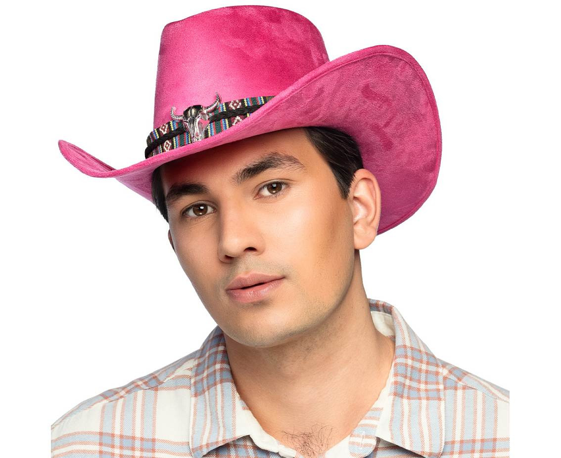 hat Django, pink