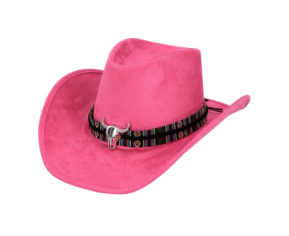 hat Django, pink