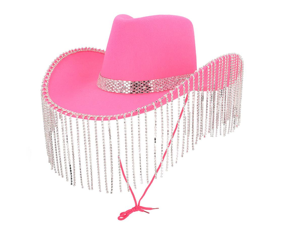 Hat show girl, pink