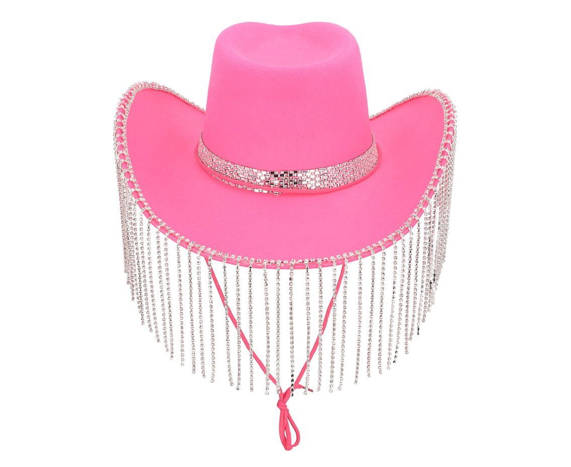 Hat show girl, pink