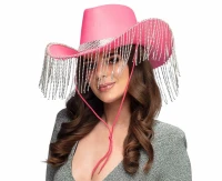 Hat show girl, pink