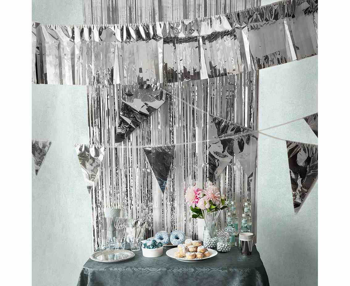 Set 6 Plates silver (23 cm)