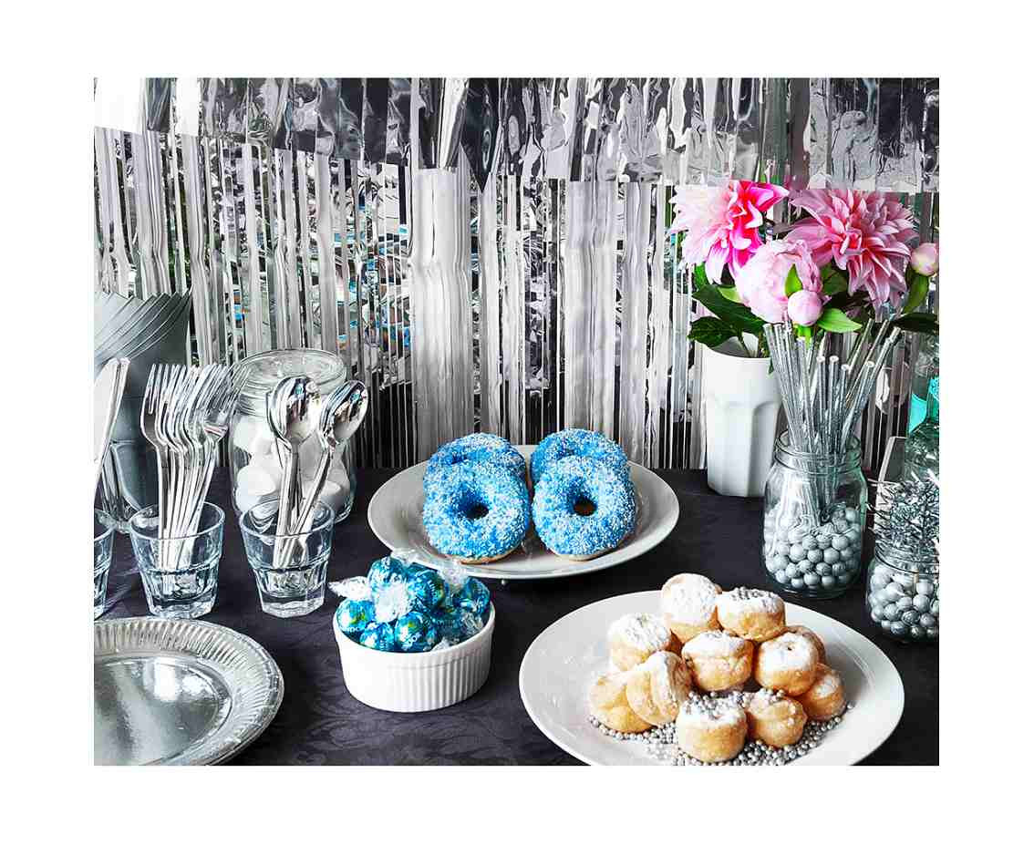 Set 6 Plates silver (23 cm)