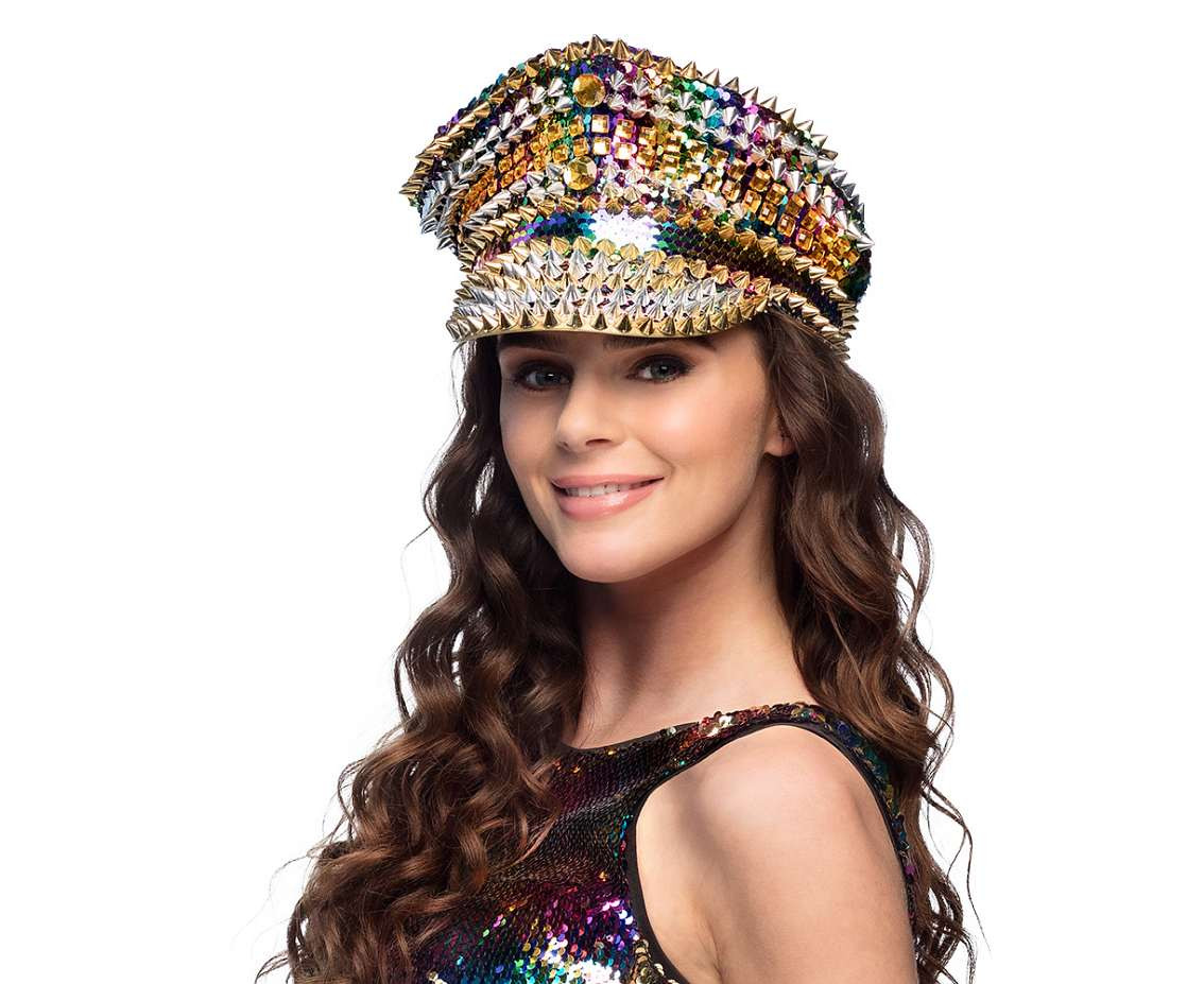 Cap Rainbow Sparkle