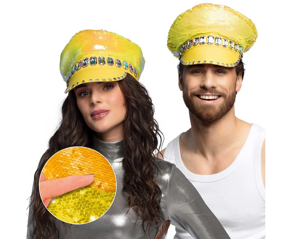 Cap Sandy candy, pearl/yellow