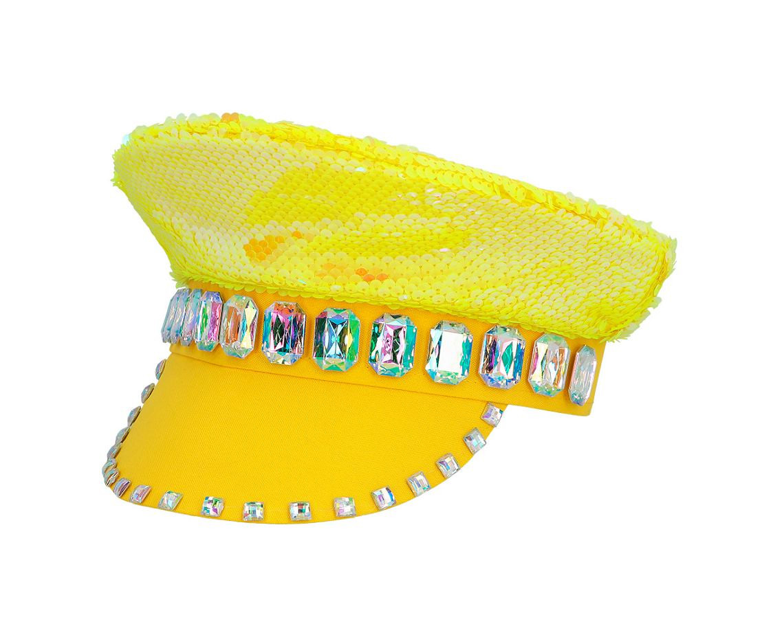 Cap Sandy candy, pearl/yellow