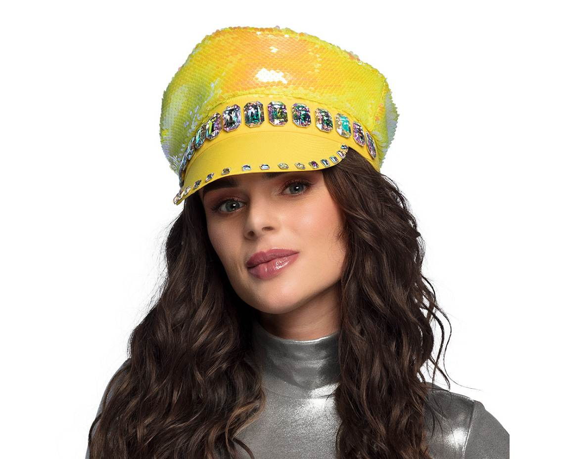 Cap Sandy candy, pearl/yellow