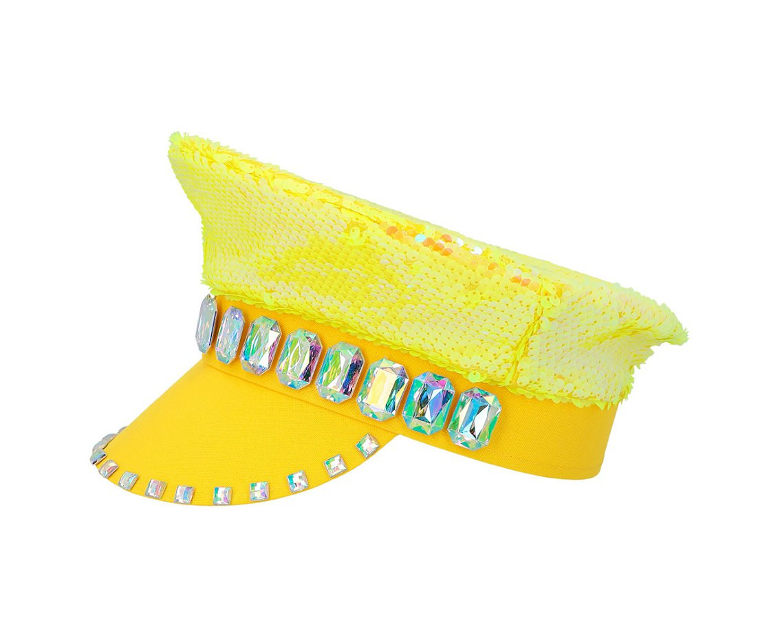 Cap Sandy candy, pearl/yellow