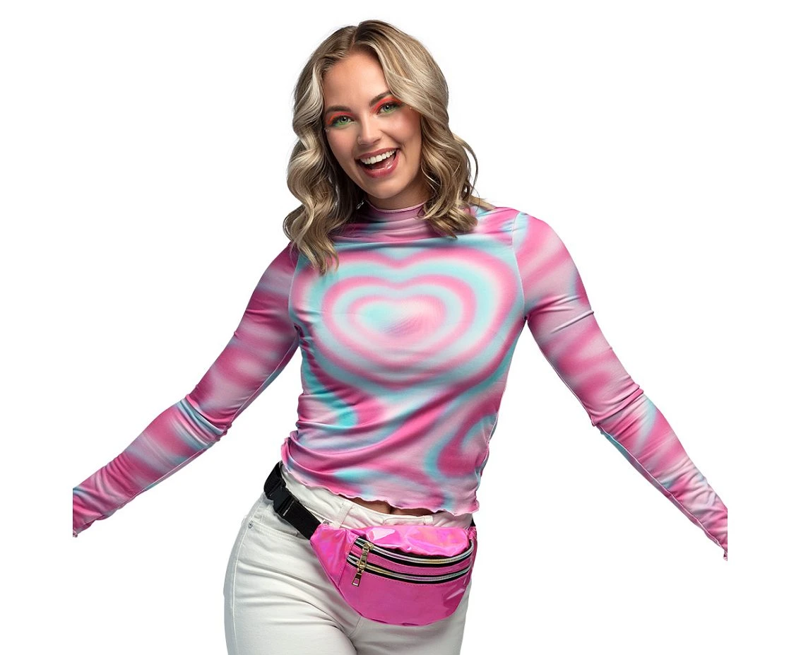 Waistbag Holo pink