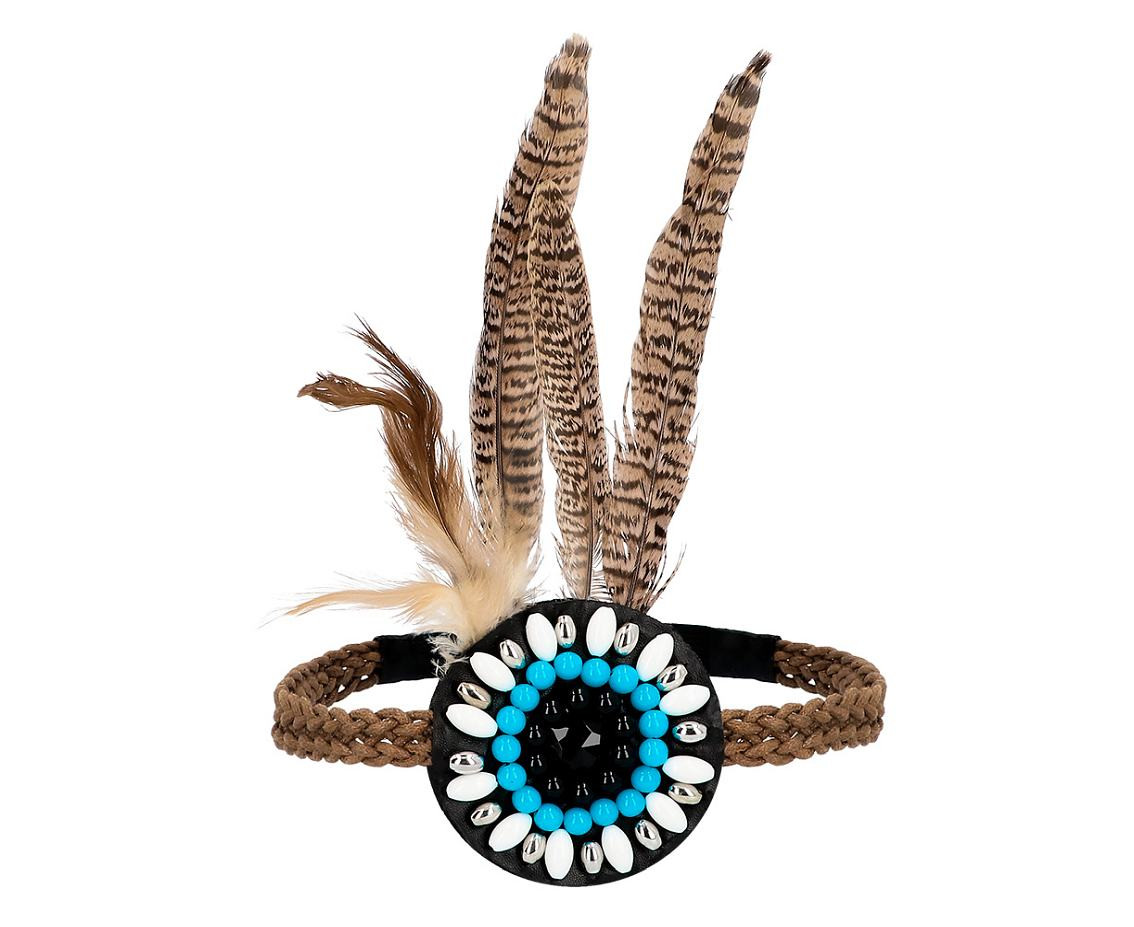 Set Hippie delight (headband, earring and bracelet)