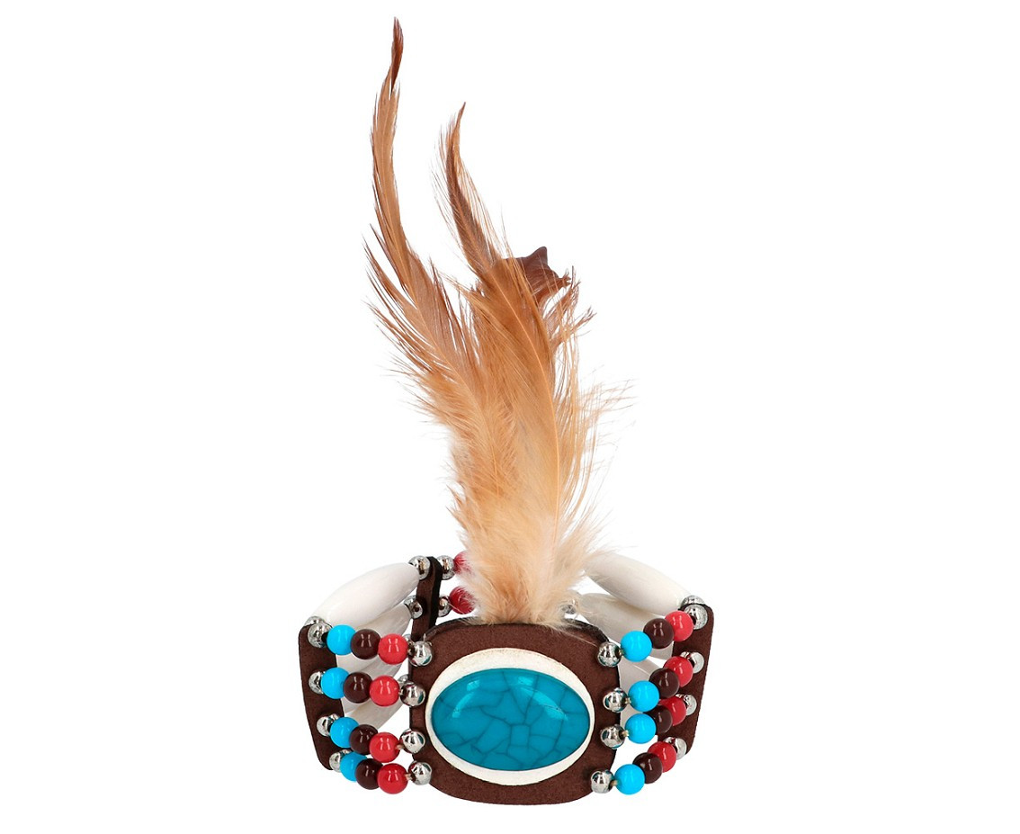 Set Hippie delight (headband, earring and bracelet)
