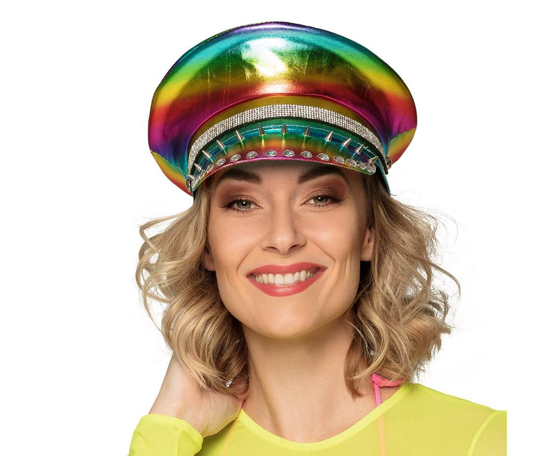 Rock Rainbow Cap