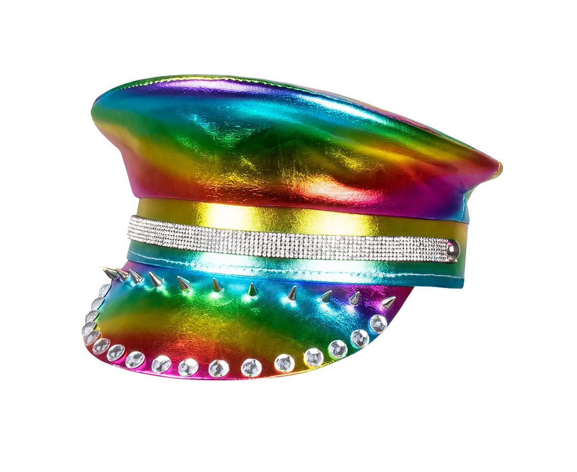 Rock Rainbow Cap