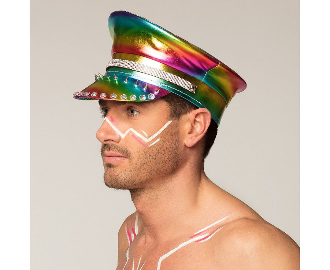Rock Rainbow Cap