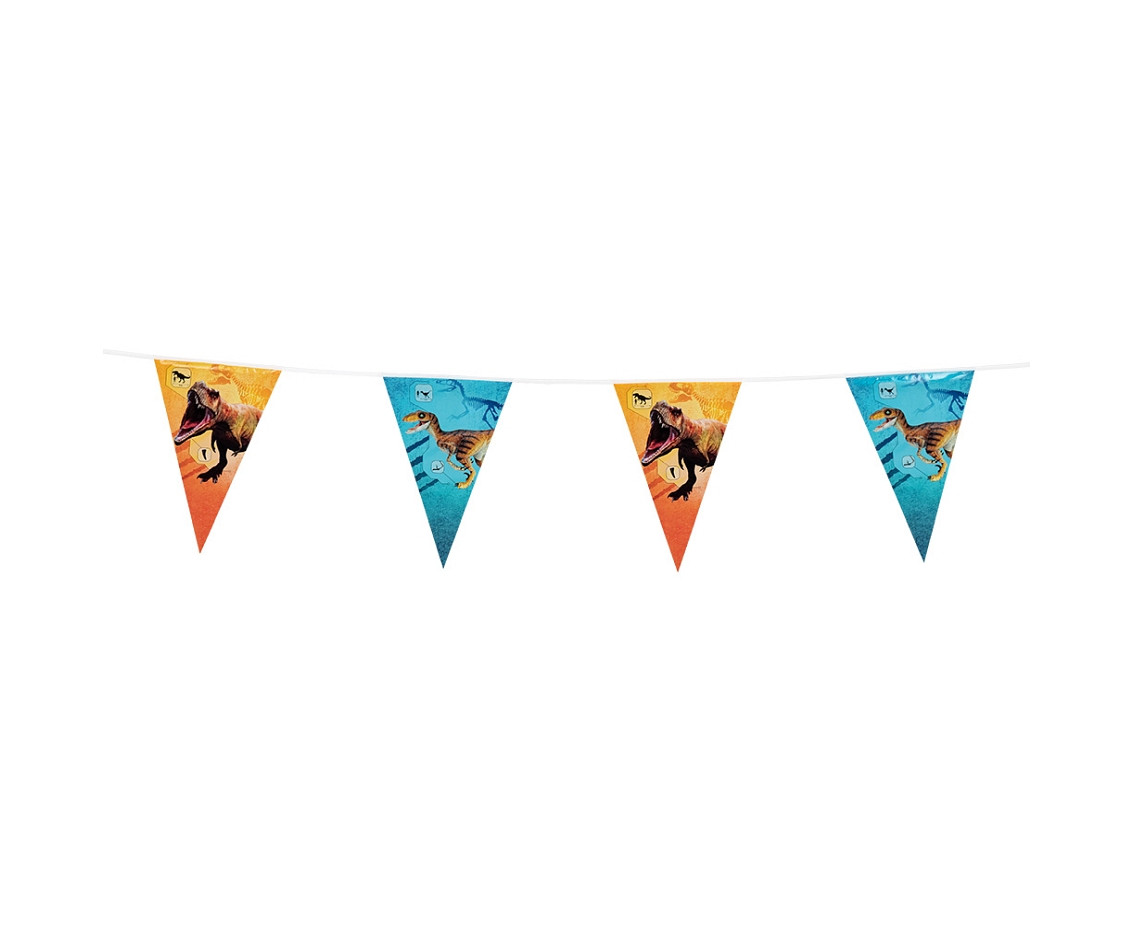 Garland Dinosaur (30 x 20 cm),(6 m)