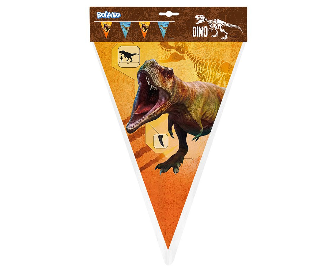 Garland Dinosaur (30 x 20 cm),(6 m)