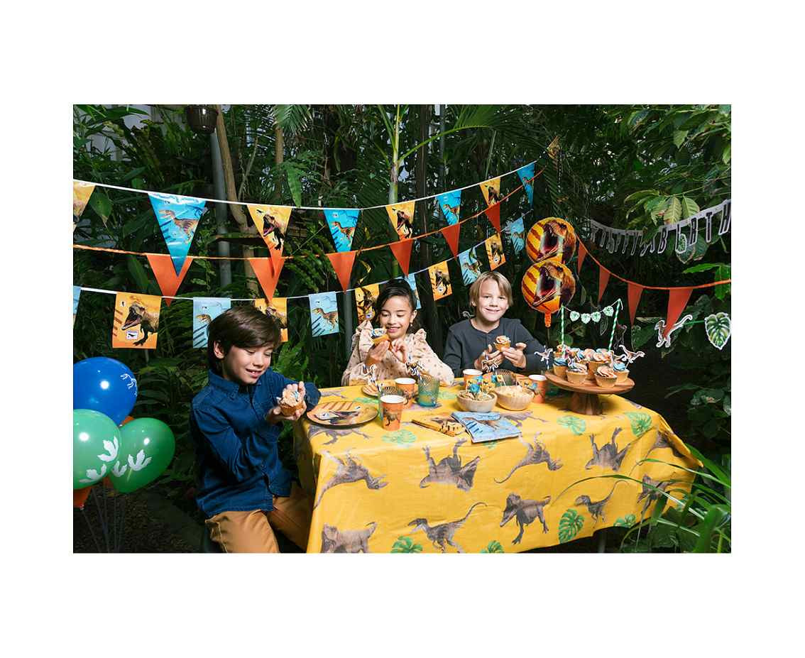 Paper tablecloth T-Rex (120 x 180 cm)