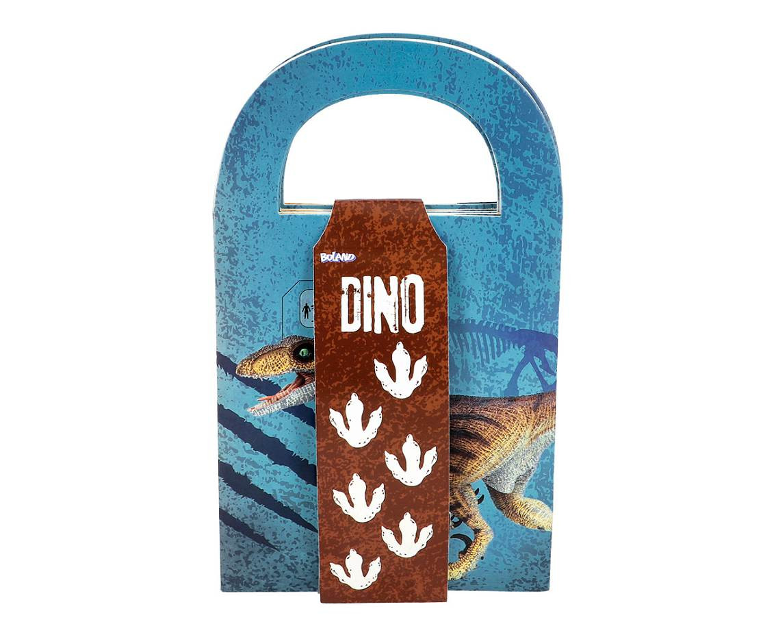 paper party bags T-Rex (15,5 x 13 x 8 cm), 4 pcs
