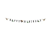 Happy Birthday Dinosaur Banner, 205 cm