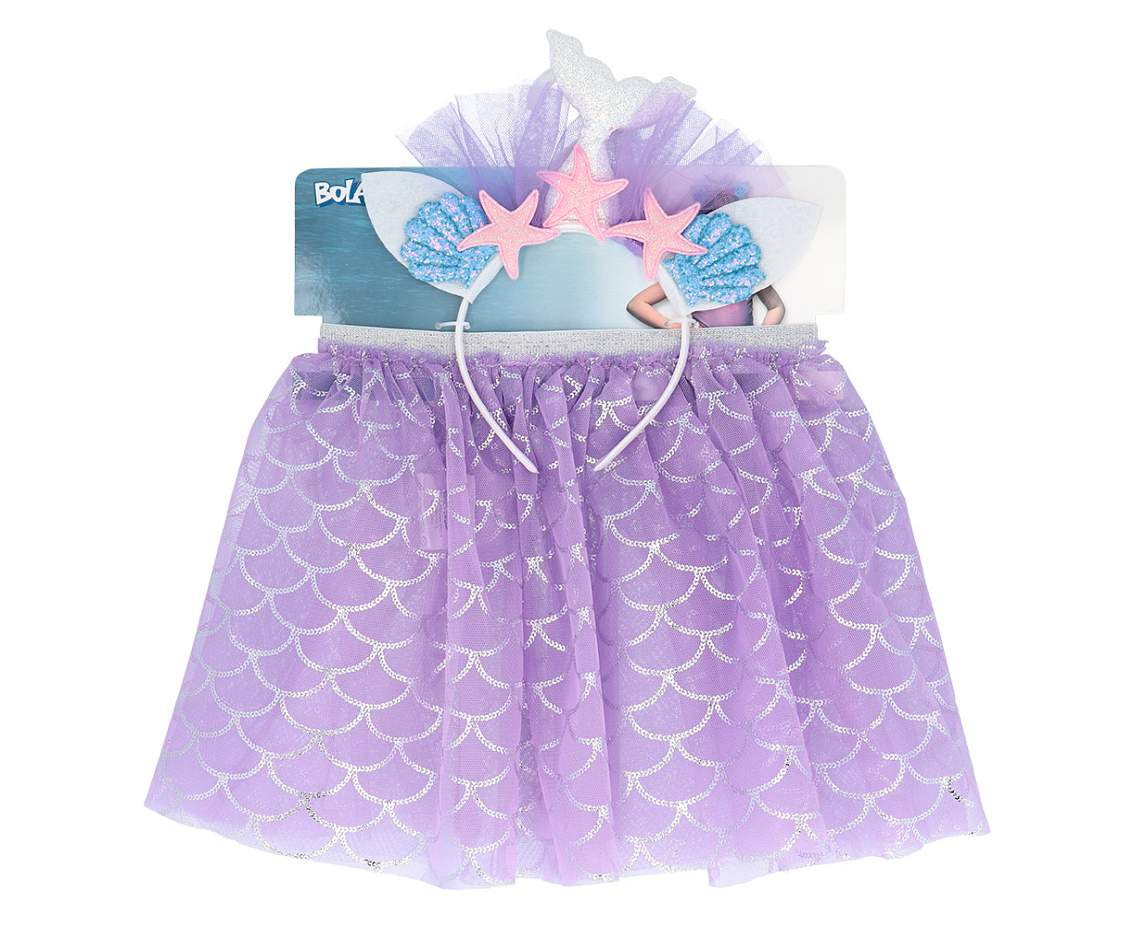 Set Mermaid stars (tiara and tutu)