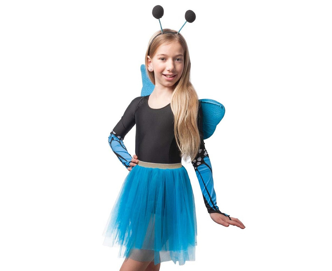 Set Butterfly (wings, tutu, tiara and gloves)