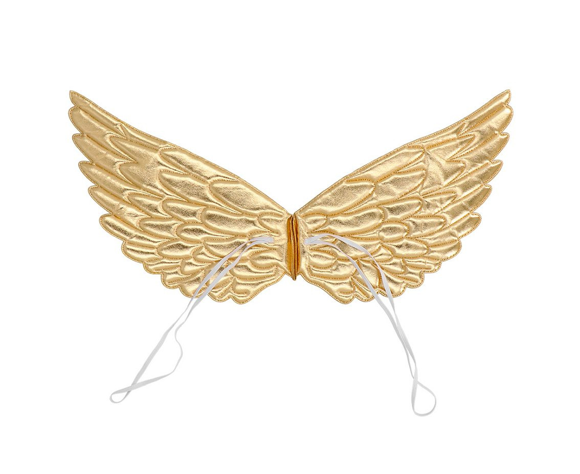 Set Unicorn fairy gold (tiara, wings and tutu)