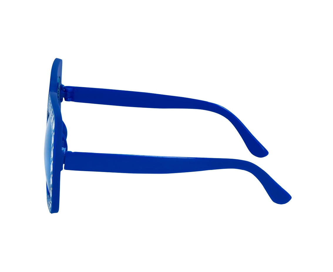 Party glasses Bling bling blue