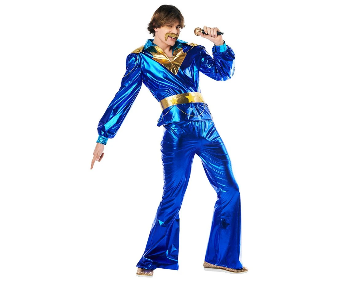 Disco King adult costume, size M/L