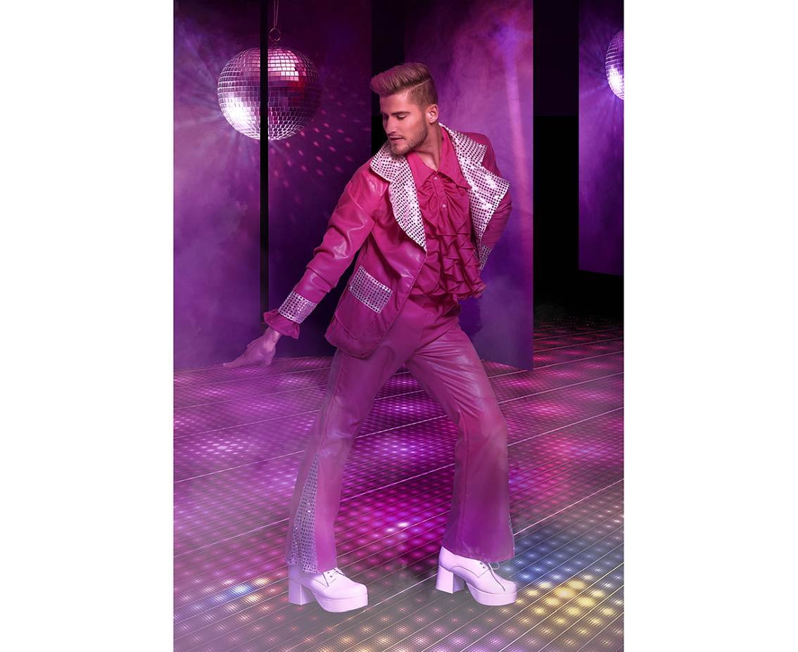 Adult costume Disco king , s. (50/52) EOL