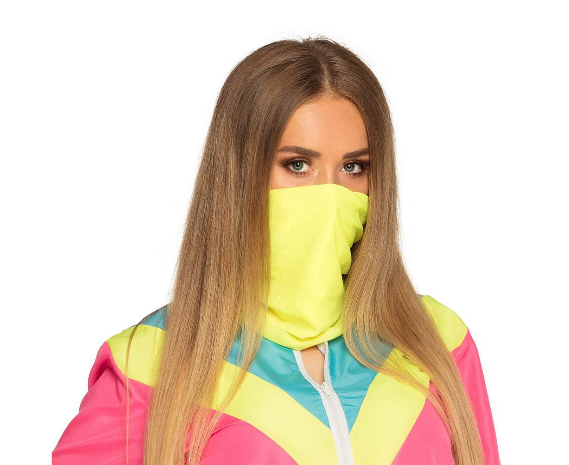 Shell suit Retro babe neon pink, s. (L)