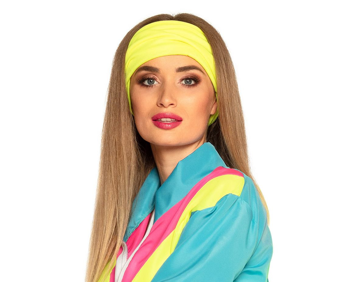 track-suitt Retro neon blue, size (L)